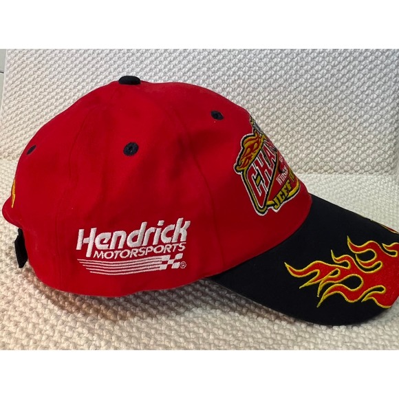 Jeff Gordon 2001 Winston Cup NASCAR Champion Adjustable Hat Cap - Picture 6 of 9